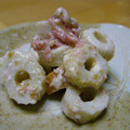 ノンノリノ's cooksnap of when they made とりあえずの１品☆ちくわの梅マヨごま和え.