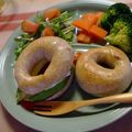 カバゴン's cooksnap of when they made むっちりライ麦ベーグル.