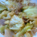 ｃｃさん's cooksnap of when they made 豚肉とキャベツの中華炒め.