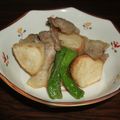 魔女鈴's cooksnap of when they made 里芋と豚コマ炒め！味付けは塩だけです.
