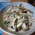 K/S's cooksnap of when they made 水菜＆きのこ✿胡麻和え❤.