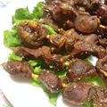 monchanママ's cooksnap of when they made 簡単！砂肝の焼き鳥.