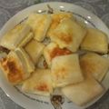 nonriku's cooksnap of when they made 揚げない♡はんぺんチーズフライ.