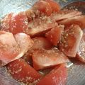 あおれんしゃー's cooksnap of when they made 🍅トマトのナムル風.