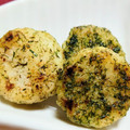 monjimari's cooksnap of when they made 揚げずにカリカリ！長芋ののりしお焼き.