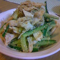 nebosuke☆'s cooksnap of when they made きゅうりとささみのゴマ和え.