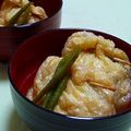 mako♡ばぁ's cooksnap of when they made 水菜と鶏肉入り♡もち巾着.