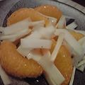 時花菜's cooksnap of when they made うどと伊予柑のサラダ.