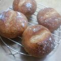 かつを23's cooksnap of when they made ベーコン粒マスタードでエピ風プチフランス.