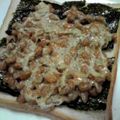 てっちっち's cooksnap of when they made 簡単☆納豆トースト.