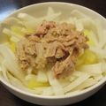 くまのブーフ's cooksnap of when they made あと１品！大根とたくあんで・簡単☆サラダ.