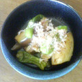 suzu***'s cooksnap of when they made とろとろ☆ナスとシシトウの煮物.