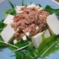 rose_jaune's cooksnap of when they made 水菜と豆腐とツナのサラダ.