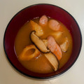 なめこおろし's cooksnap of when they made 簡単♡椎茸とウインナーと竹輪の味噌汁♡.