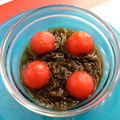 アロハロコモコ's cooksnap of when they made トマトのマリネもずくと一緒に♫♬.