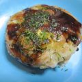 めろんぱん999's cooksnap of when they made もちもち里芋もち★お好み焼きソースで＾＾.