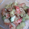 SILK0205's cooksnap of when they made アボカドと海老の中華サラダ.