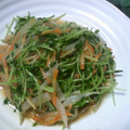 ゆみらんたん's cooksnap of when they made 豆苗のオイスターソース炒め.