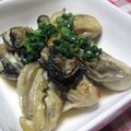 まじゅじゅ's cooksnap of when they made 牡蠣のバター醤油やき.