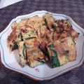 ayaram★'s cooksnap of when they made ニラとイカのチヂミ.