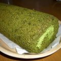 シロクマデリコ's cooksnap of when they made ふわんふわん★抹茶ロールケーキ.