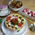 田楽味噌's cooksnap of when they made 【ひなまつり・ちらし寿司ケーキ】.