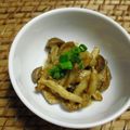 ミセス♡ エス's cooksnap of when they made 楽々☆しめじのごまだれ和え.