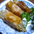 ブルーポピィ's cooksnap of when they made ★節約!豚肉のﾓﾔｼ巻き★.
