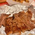 Satowana's cooksnap of when they made ハンバーグ職人直伝！牛ステーキ肉の焼き方.