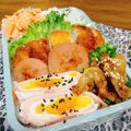 あっちゃんキッチン♪'s cooksnap of when they made お弁当に！レンジで簡単！お手軽ハムエッグ.