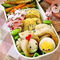 ＴＷＯＨＥＡＲＴＳ's cooksnap of when they made お弁当・運動会★うずらのちくわ巻き～照焼.