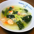 みみり３４'s cooksnap of when they made 白菜とほうれん草のほかほかスープ♪.