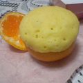 みのにゃ's cooksnap of when they made 材料２つだけ！みかんのレンジ蒸しパン.