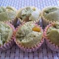 ★ももっち★'s cooksnap of when they made 豆乳の抹茶蒸しパン.