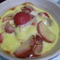 だるま♪'s cooksnap of when they made ★いちごのカスタードグラタン★.