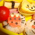 音まま's cooksnap of when they made てんとうむし ＜キャラ弁＞.