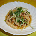 音まま's cooksnap of when they made ちくわで出しいらず☆水菜の煮びたし.