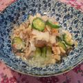 枝豆コロ助's cooksnap of when they made 鯵干物☆さっぱりおろし和え.