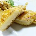 zakkiiM's cooksnap of when they made もちっとカリカリチーズきつね♪.
