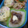 まあくんのおくさん's cooksnap of when they made 長いもで簡単お弁当のおかず～お好み焼き風.