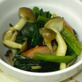ちか♬'s cooksnap of when they made しめじとほうれん草のバター炒め.
