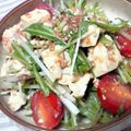 ひめちゃこぴん's cooksnap of when they made 水菜と豆腐のサラダ.