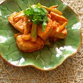 Lantana's cooksnap of when they made しめじと厚揚げのケチャップバター焼き.