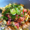 yoko0902's cooksnap of when they made アボマヨまぐろたたき丼.