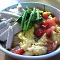panda4989's cooksnap of when they made トマトと玉子のぶっかけ素麺.