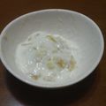 サーフブレイド's cooksnap of when they made 離乳食バナナヨーグルト 中期.