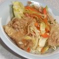 きらり流れ星's cooksnap of when they made 定食屋さんの味！肉野菜炒め.