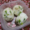 yukanosuke's cooksnap of when they made 大根葉としらすのおにぎり.