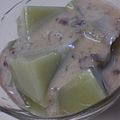にゃん子っち's cooksnap of when they made 抹茶ミルク寒天.