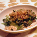 yas_yas's cooksnap of when they made 簡単♬ ☆小松菜と油揚げの炒め物☆.